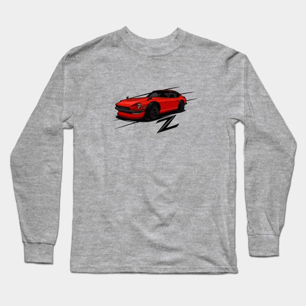 240Z Long Sleeve T-Shirt by AdriaStore1